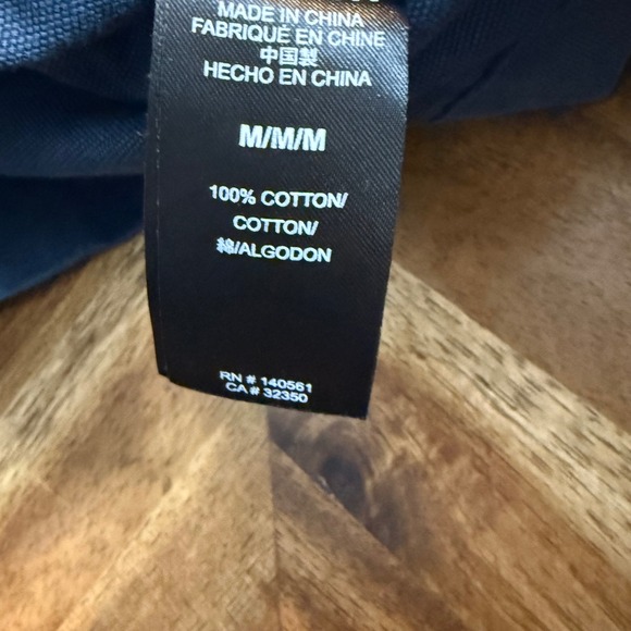 Roark Passport Jacket Mens Medium Deep Blue Organic Cotton Canvas WRJ004 NWT - Picture 12 of 13